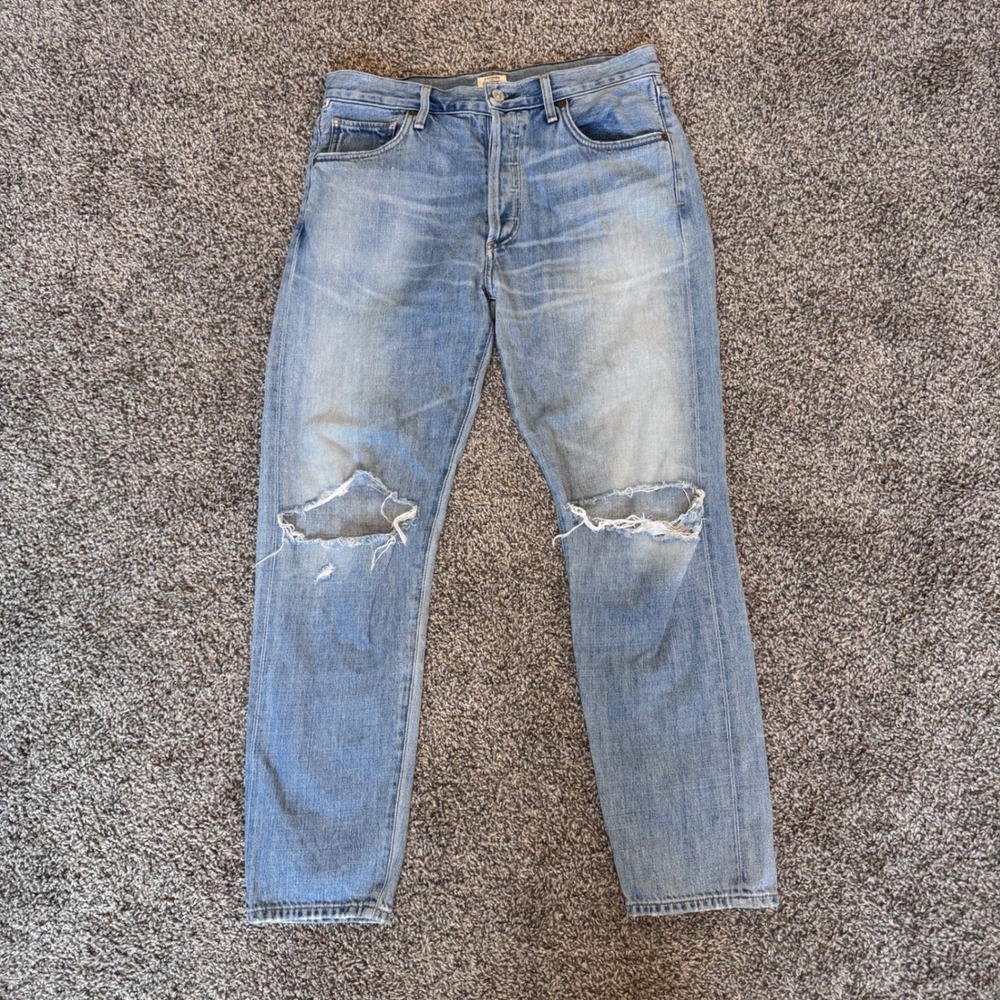 Citizens of Humanity Jeans Premium Vintage Liya High Rise Classic Fit Crop 28